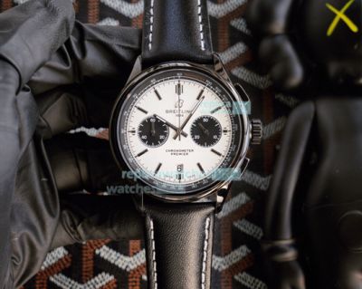 Replica Breitling Avenger Blackbird White Dial Quartz Watch 43mm